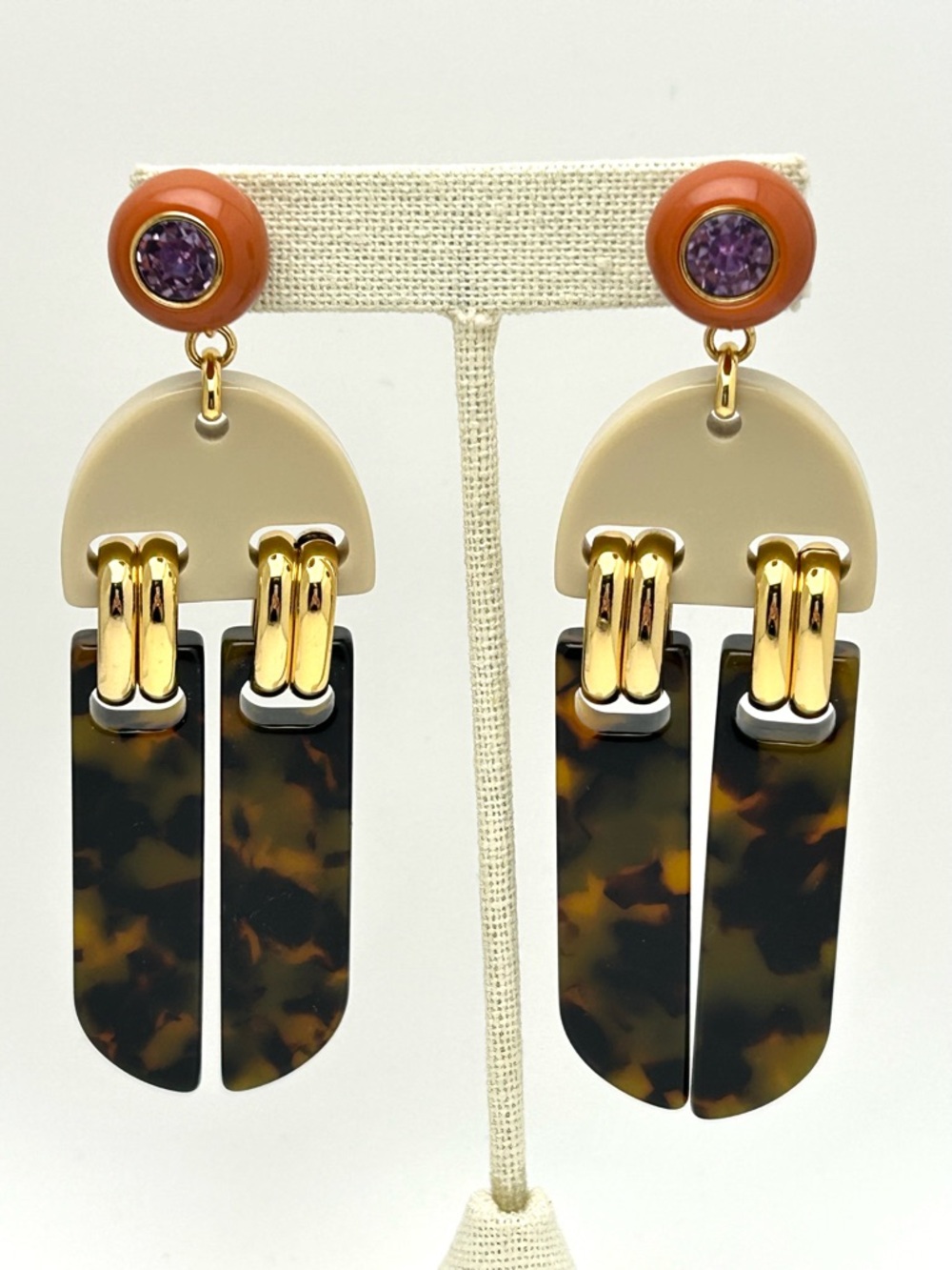 Kate Spade Be Bold Tortoise Drop Earrings